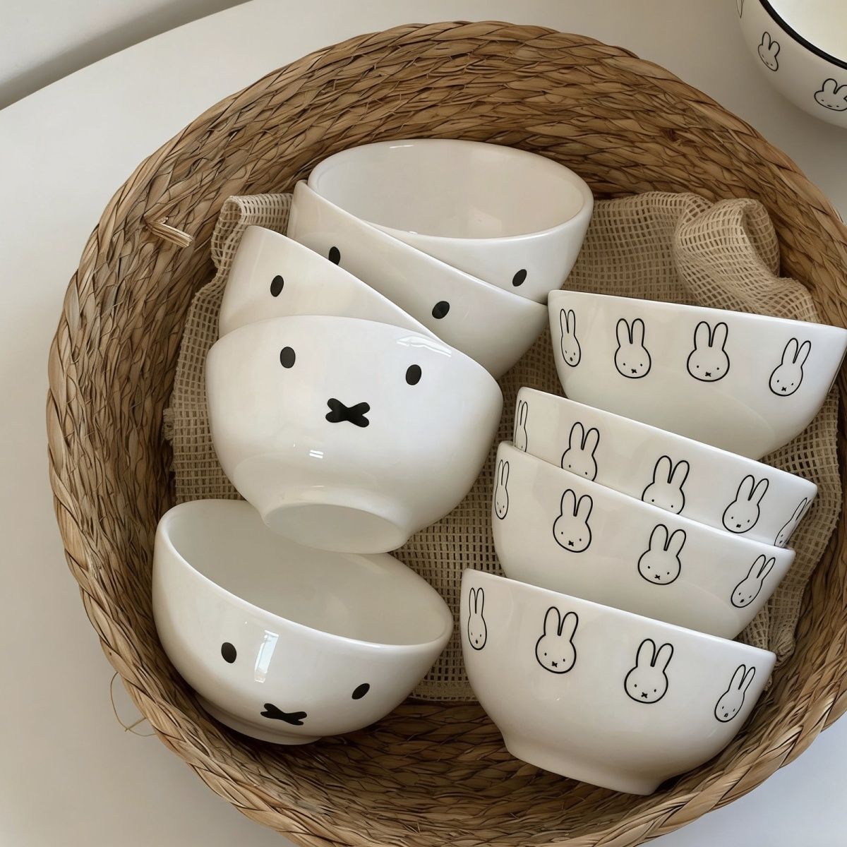 애니메이션 귀여운 미피 심플 세라믹 식기 대나무 모양  - Bamboo Cutlery 리뷰 및 가격