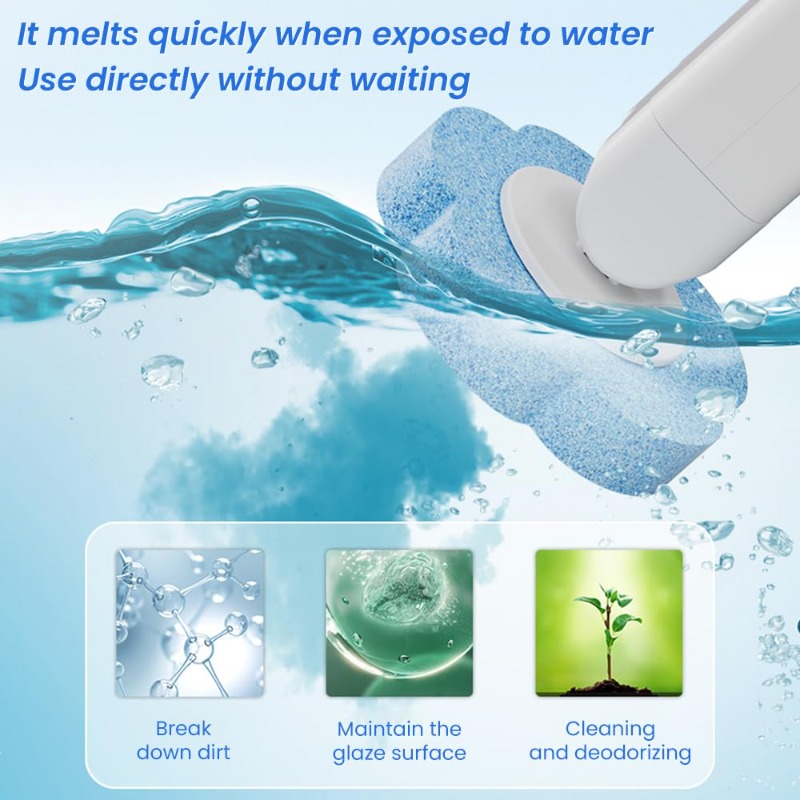 일회용 변기 브러쉬 클리너 WC 교체용 스펀지 패드 변 - Eco Sponge 리뷰 및 가격