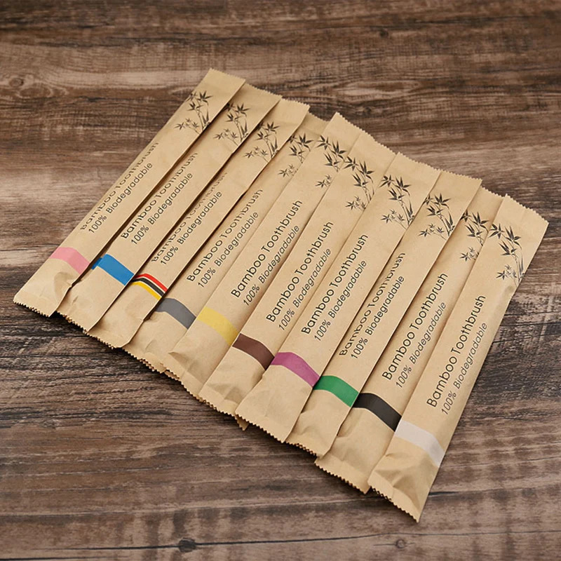 5개 또는 15개 세트, 다채로운 색상의 친환경 대나무 - Bamboo Toothbrush 리뷰 및 가격
