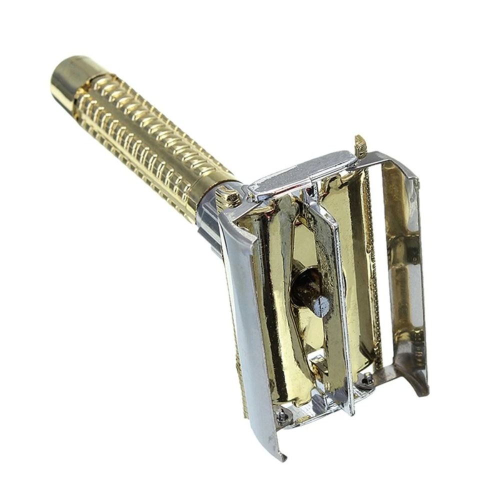 정교한 레트로 안전 면도기 스테인리스 스틸 이중날 면도 - Safety Razor Handle 리뷰 및 가격