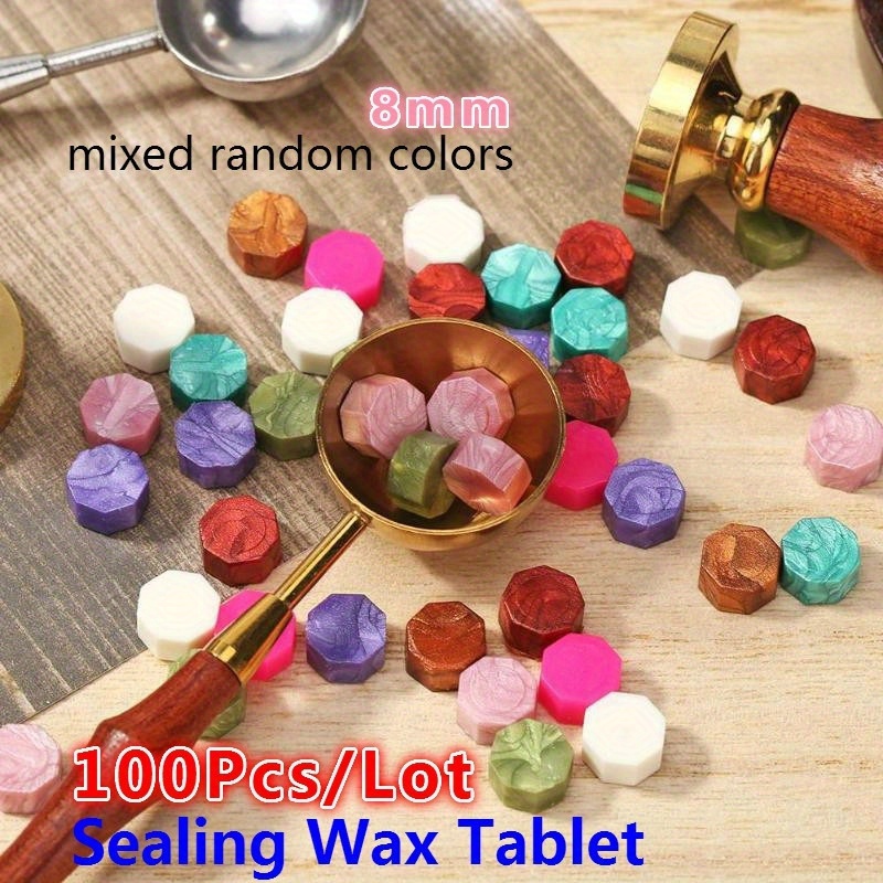 100개 레트로 씰링 왁스 옥타곤 스탬프 씰 비즈, 스 - Beeswax Wrap 리뷰 및 가격