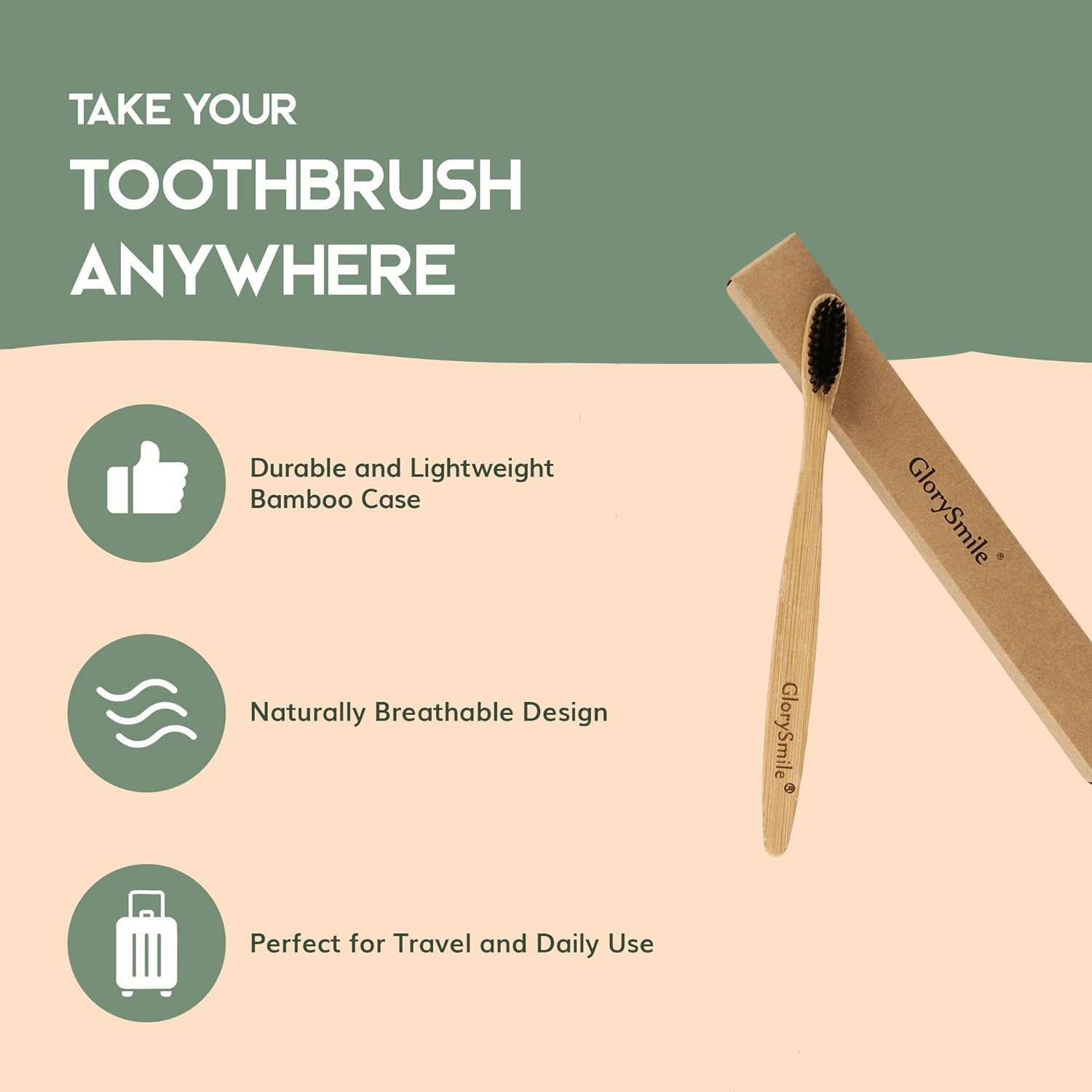 1/4개 대나무 칫솔 - BPA 프리 부드러운 칫솔모  - Bamboo Toothbrush 리뷰 및 가격