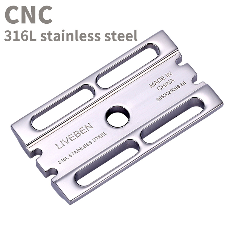 CNC 316L 스테인레스 스틸 더블 에지 안전 면도기 - Safety Razor Handle 리뷰 및 가격