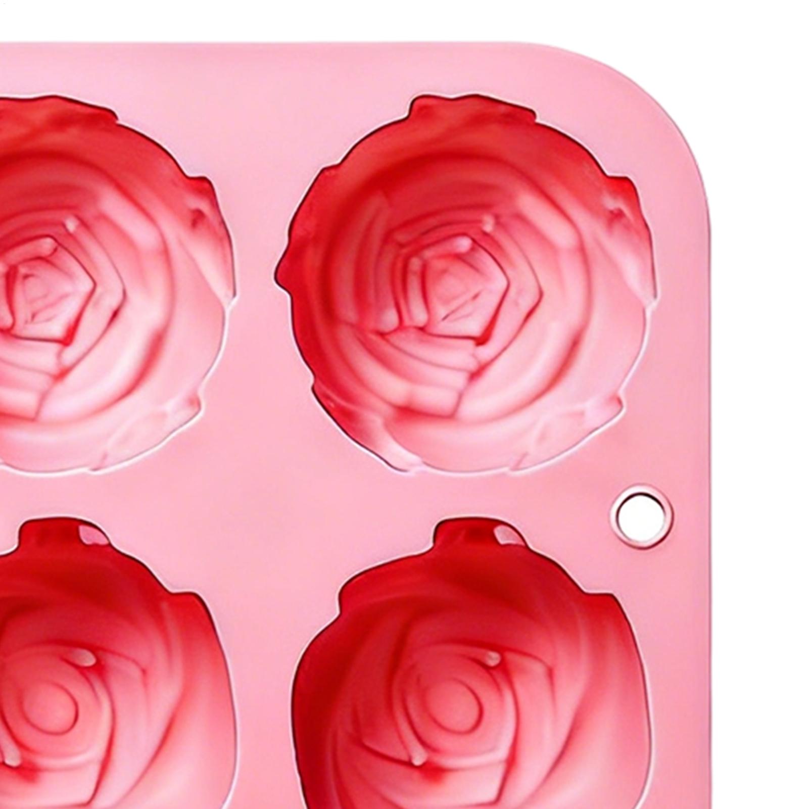 8구 장미꽃 실리콘 몰드 수제 비누 양초 실리콘 몰드  - Eco Soap 리뷰 및 가격