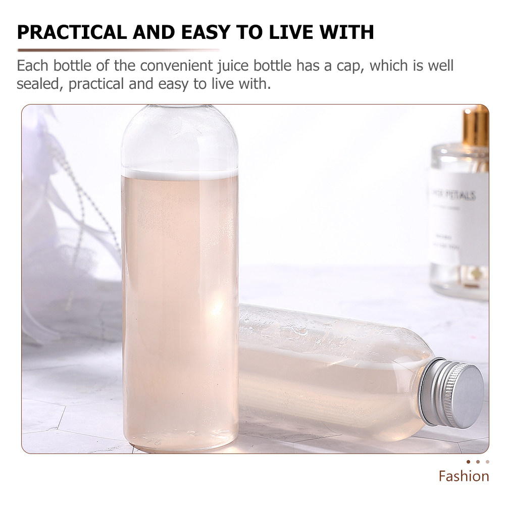 알루미늄 캡이 달린 투명한 플라스틱 음료용기 8개 세트 - Reusable Bottle 리뷰 및 가격