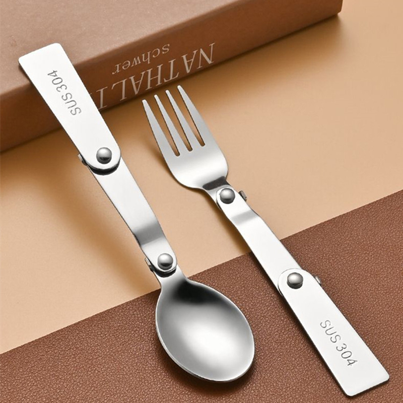 1PC/3PCS 스테인리스 스틸 휴대용 야외 식기 세트 - Bamboo Cutlery 리뷰 및 가격