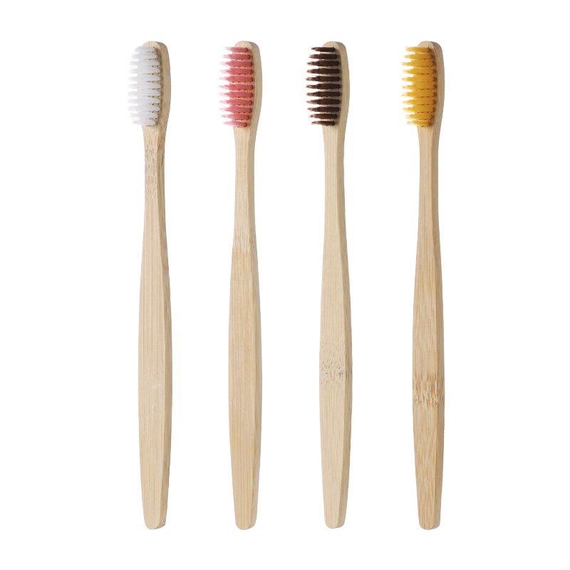 대나무 칫솔 10개 세트 - 천연 소가죽으로 감싼 친환 - Bamboo Toothbrush 리뷰 및 가격