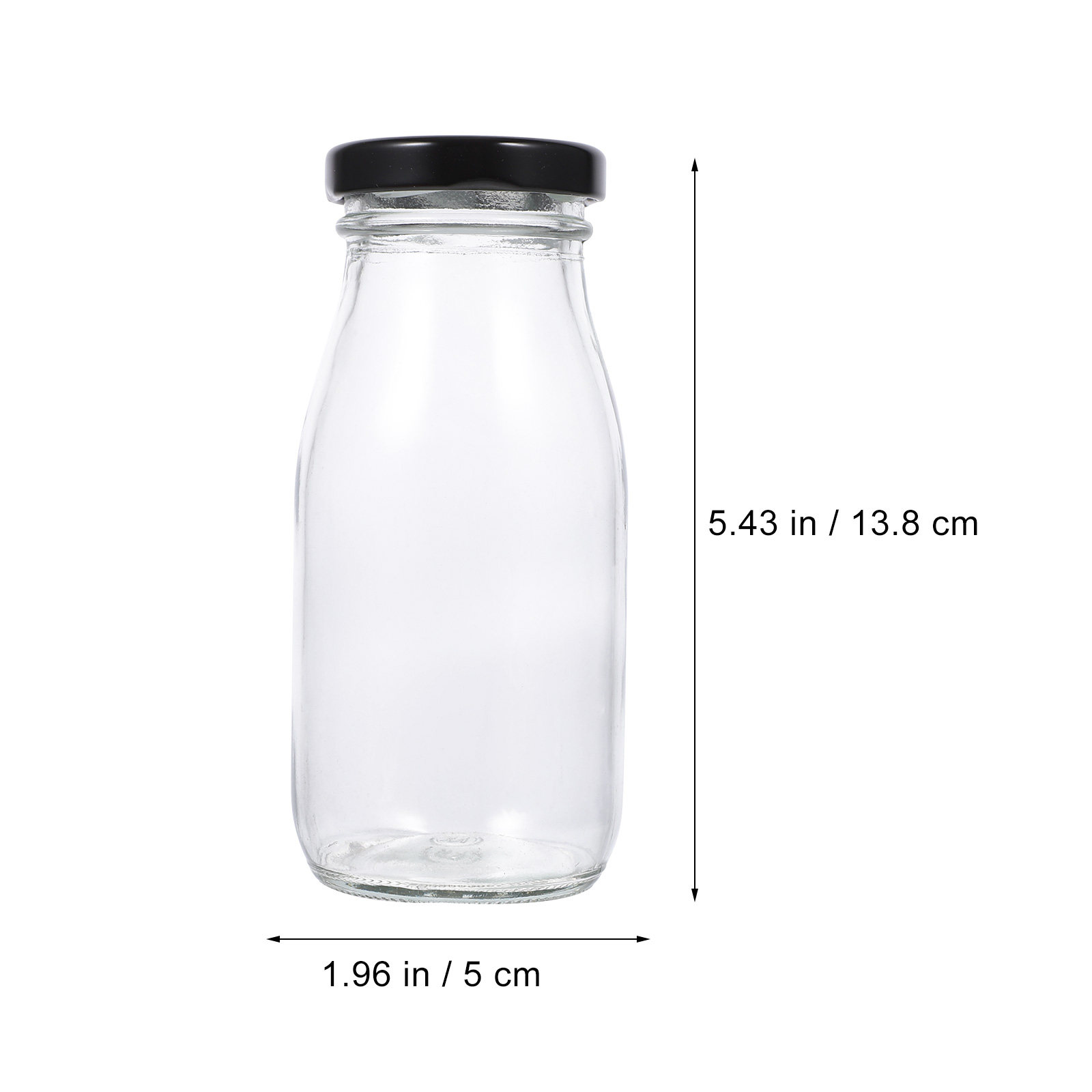 젖병 모양의 유리병 4개 세트, 250ml 용량, 투명 - Reusable Bottle 리뷰 및 가격