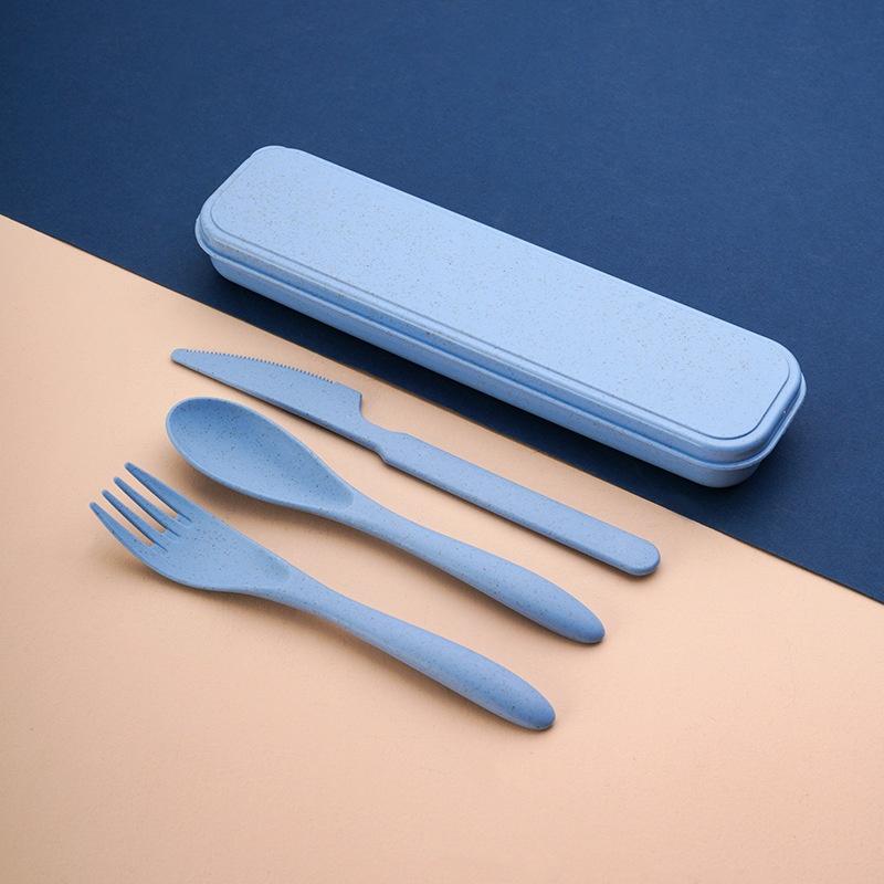 밀짚 재질의 재사용 가능한 식기 세트(나이프, 포크,  - Reusable Straw 리뷰 및 가격